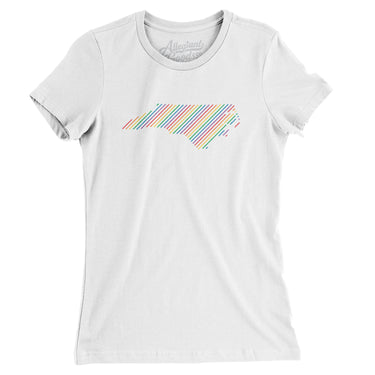 North Carolina Pride State Women's T-Shirt-Allegiant Goods Co. Vintage Sports Apparel