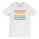 Washington Pride Men/Unisex T-Shirt-Allegiant Goods Co. Vintage Sports Apparel
