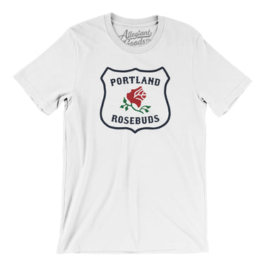 Portland Rosebuds Hockey Men/Unisex T-Shirt-Allegiant Goods Co. Vintage Sports Apparel