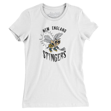 New England Stingers Roller Hockey Women's T-Shirt-Allegiant Goods Co. Vintage Sports Apparel