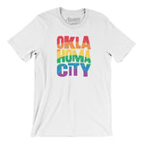 Oklahoma City Oklahoma Pride Men/Unisex T-Shirt-Allegiant Goods Co. Vintage Sports Apparel