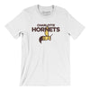 Charlotte Hornets Football Men/Unisex T-Shirt-White-Allegiant Goods Co. Vintage Sports Apparel