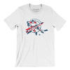 Houston Apollos Hockey Men/Unisex T-Shirt-White-Allegiant Goods Co. Vintage Sports Apparel