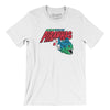 Anaheim Piranhas Arena Football Men/Unisex T-Shirt-White-Allegiant Goods Co. Vintage Sports Apparel