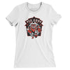 New Jersey Red Dogs Arena Football Women's T-Shirt-White-Allegiant Goods Co. Vintage Sports Apparel