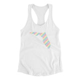 Florida Pride State Women's Racerback Tank-Allegiant Goods Co. Vintage Sports Apparel