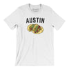 Austin Tacos Men/Unisex T-Shirt-White-Allegiant Goods Co. Vintage Sports Apparel