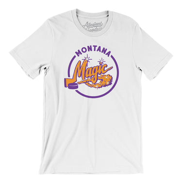 Montana Magic Hockey Men/Unisex T-Shirt-Allegiant Goods Co. Vintage Sports Apparel