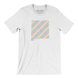 New Mexico Pride State Men/Unisex T-Shirt-White-Allegiant Goods Co. Vintage Sports Apparel