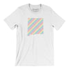 New Mexico Pride State Men/Unisex T-Shirt-White-Allegiant Goods Co. Vintage Sports Apparel