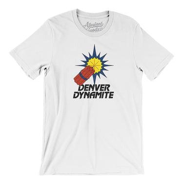 Denver Dynamite Arena Football Men/Unisex T-Shirt-Allegiant Goods Co. Vintage Sports Apparel