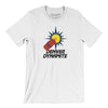 Denver Dynamite Arena Football Men/Unisex T-Shirt-White-Allegiant Goods Co. Vintage Sports Apparel