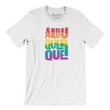 Albuquerque New Mexico Pride Men/Unisex T-Shirt-Allegiant Goods Co. Vintage Sports Apparel