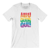 Albuquerque New Mexico Pride Men/Unisex T-Shirt-White-Allegiant Goods Co. Vintage Sports Apparel