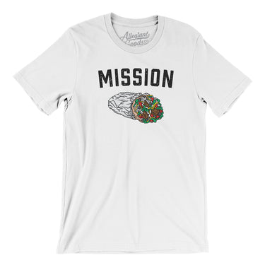 Mission Burrito Men/Unisex T-Shirt-Allegiant Goods Co. Vintage Sports Apparel
