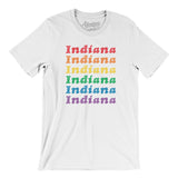 Indiana Pride Men/Unisex T-Shirt-Allegiant Goods Co. Vintage Sports Apparel