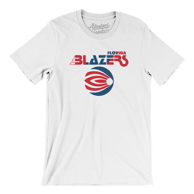 Florida Blazers Football Men/Unisex T-Shirt-White-Allegiant Goods Co. Vintage Sports Apparel