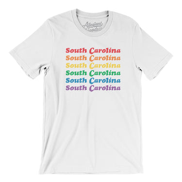 South Carolina Pride Men/Unisex T-Shirt-Allegiant Goods Co. Vintage Sports Apparel