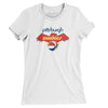 Pittsburgh Condors Basketball Women's T-Shirt-White-Allegiant Goods Co. Vintage Sports Apparel