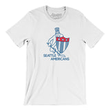 Seattle Americans Hockey Men/Unisex T-Shirt-Allegiant Goods Co. Vintage Sports Apparel