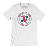 Rhode Island Eagles Hockey Men/Unisex T-Shirt-Allegiant Goods Co. Vintage Sports Apparel