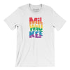 Milwaukee Wisconsin Pride Men/Unisex T-Shirt-White-Allegiant Goods Co. Vintage Sports Apparel