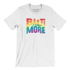 Baltimore Maryland Pride Men/Unisex T-Shirt-White-Allegiant Goods Co. Vintage Sports Apparel