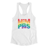 Memphis Tennessee Pride Women's Racerback Tank-Allegiant Goods Co. Vintage Sports Apparel