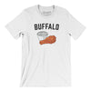 Buffalo Chicken Wings Men/Unisex T-Shirt-White-Allegiant Goods Co. Vintage Sports Apparel