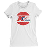 Kansas City Spurs Soccer Women's T-Shirt-White-Allegiant Goods Co. Vintage Sports Apparel