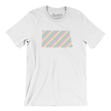 North Dakota Pride State Men/Unisex T-Shirt-Allegiant Goods Co. Vintage Sports Apparel