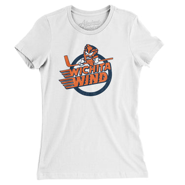 Wichita Wind Hockey Women's T-Shirt-Allegiant Goods Co. Vintage Sports Apparel