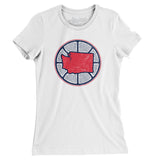 Washington Basketball Women's T-Shirt-Allegiant Goods Co. Vintage Sports Apparel