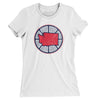 Washington Basketball Women's T-Shirt-White-Allegiant Goods Co. Vintage Sports Apparel