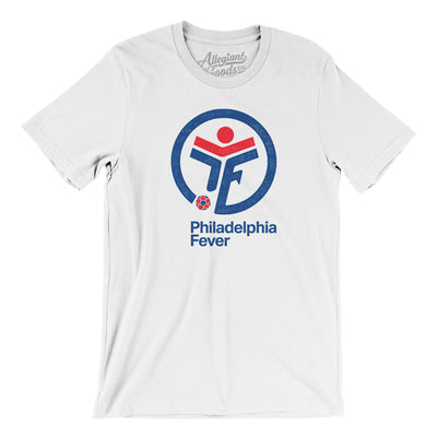 Philadelphia Fever Soccer Men/Unisex T-Shirt-White-Allegiant Goods Co. Vintage Sports Apparel