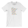Minnesota Pride State Men/Unisex T-Shirt-White-Allegiant Goods Co. Vintage Sports Apparel
