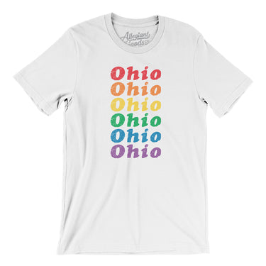 Ohio Pride Men/Unisex T-Shirt-Allegiant Goods Co. Vintage Sports Apparel