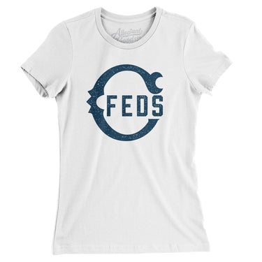 Chicago Feds Baseball Women's T-Shirt-Allegiant Goods Co. Vintage Sports Apparel