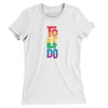 Toledo Ohio Pride Women's T-Shirt-White-Allegiant Goods Co. Vintage Sports Apparel