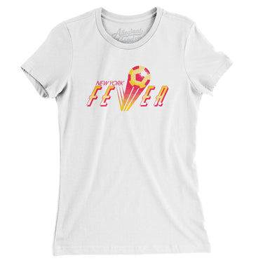 New York Fever Soccer Women's T-Shirt-Allegiant Goods Co. Vintage Sports Apparel