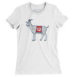 #12 GOAT Women's T-Shirt-Allegiant Goods Co. Vintage Sports Apparel