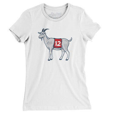 #12 GOAT Women's T-Shirt-Allegiant Goods Co. Vintage Sports Apparel