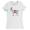 #12 GOAT Women's T-Shirt-White-Allegiant Goods Co. Vintage Sports Apparel