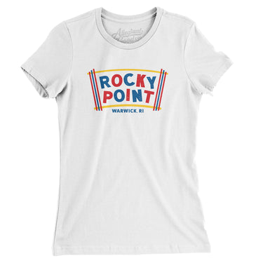 Rocky Point Amusement Park Women's T-Shirt-Allegiant Goods Co. Vintage Sports Apparel