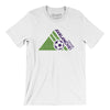 Denver Avalanche Soccer Men/Unisex T-Shirt-White-Allegiant Goods Co. Vintage Sports Apparel