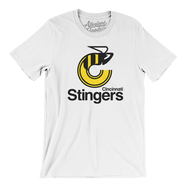 Cincinnati Stingers Hockey Men/Unisex T-Shirt-Allegiant Goods Co. Vintage Sports Apparel