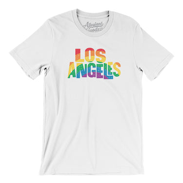 Los Angeles California Pride Men/Unisex T-Shirt-Allegiant Goods Co. Vintage Sports Apparel