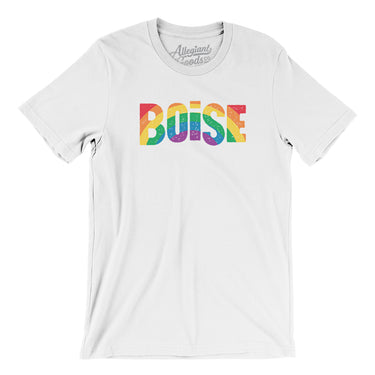 Boise Idaho Pride Men/Unisex T-Shirt-Allegiant Goods Co. Vintage Sports Apparel
