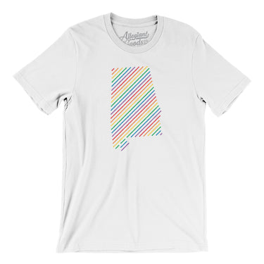 Alabama Pride State Men/Unisex T-Shirt-Allegiant Goods Co. Vintage Sports Apparel