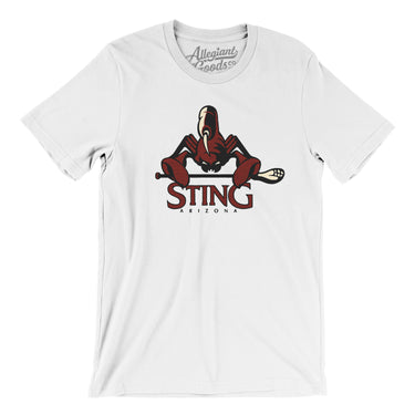 Arizona Sting Lacrosse Men/Unisex T-Shirt-Allegiant Goods Co. Vintage Sports Apparel